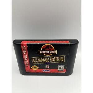 Jurassic Park: Rampage Edition (Sega Genesis, 1994) CLEANED TESTED